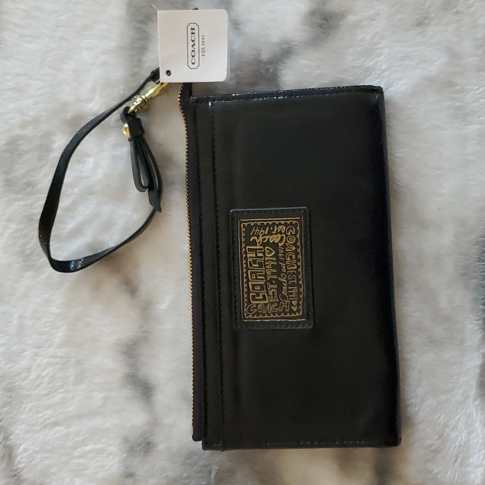 Coach Daisy Liquid Gloss Zippy Wallet